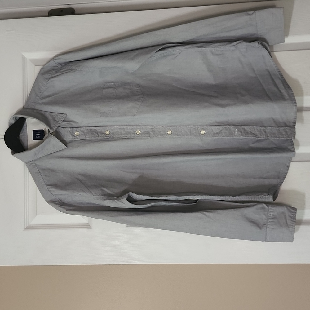 Gap Collard Button Long Sleeve